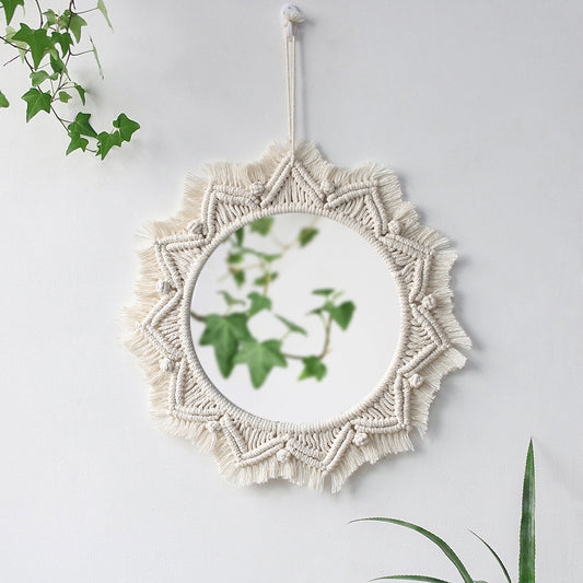 Doce Casa - Woven Tapestry Handmade Decorative Mirror